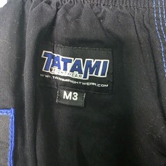 Tatami Fightwear BJJ Gi Youth M3 Black 100% Cotton Brazilian Jiu Jitsu Outfit