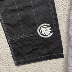 Custos Athletic Gi Set Adult A2 Gray Jiu Jitsu Ripstop MMA Grappling *No Belt