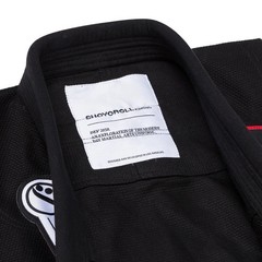 Shoyoroll BATCH 24 FEDERATION V4 ” BRAND NEW” BLACK 450GSM BJJ KIMONOS WITH BAG