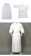 Kendo Uniform Set – Standard – White KENDO UNIFORM SET for beginners – kendo uni