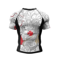 Men MMA Tracksuit Rashguard Jiu Jitsu BJJ Boxing Muay Thai Set