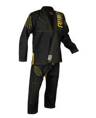 Raven Fightwear Men’s BJJ Horror Werewolf Brazilian Jiu Jitsu Premium GI Black