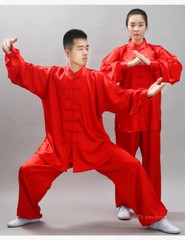 Wushu Tai Chi Yoga Sets Kung Fu Suit Martial Arts Unisex Silk Uniform Costume