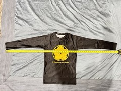 5 Elements Jiu-Jitsu Long Sleeve Rash Guard Black Yellow Size S