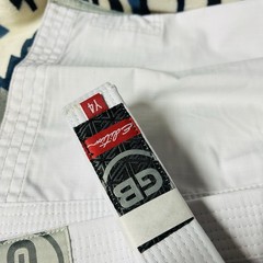 Gracie Barra Jiu-Jitsu Gi Set Youth 4 GB Edition White Ripstop Fabric