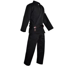 Fuji Kids Youth Childrens All Around Brazilian Jiu Jitsu Gi Jiu-Jitsu BJJ Black