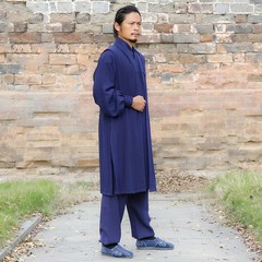 Wudang Taoist Robe Kung Fu Tai Chi Suit Martial Arts Wu Shu Surplices Uniform