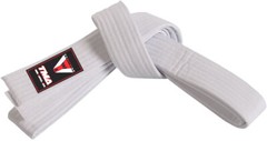 BLACK Karate Uniform, Gi 7 oz Adult Kids w/White belt Tae Kwon US Size TMA