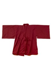 IAIDO broad SLEEVE RED GI large sleeves T/C jacket japanese kimono top COSPLAY