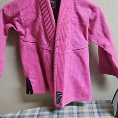 Gameness Professional Fightwear Jiu-Jitsu Gi Jacket Top Pink Kids Unisex 00