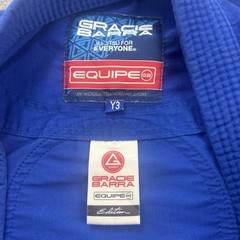 Gracie Barra Equipe GB Edition Youth Y3 Kimono Top Bjj Blue Training
