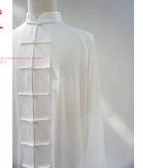 Men Women Milk silks Tai chi Uniforms Wushu Martial arts Kung fu Wing Chun Suit