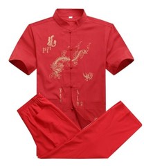 M-3XL 2pcs Traditional Chinese Style Clothes – Wu Shu / Kung Fu Uniform For Men