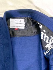 Brand New Relentless KINGZ Jiu Jitsu Gi 350/450 GSM in Grey & Navy Blue Colors