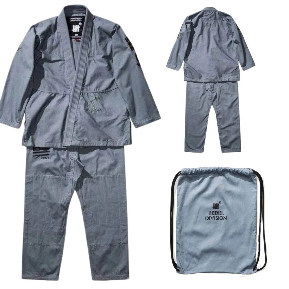 Shoyoroll Batch 61 Undefeated V2 Grey BJJ Gi Uniform 450 GSM Jiu Jitsu