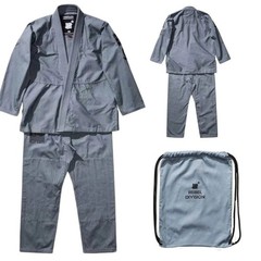 Shoyoroll Batch 61 Undefeated V2 Grey BJJ Gi Uniform 450 GSM Jiu Jitsu
