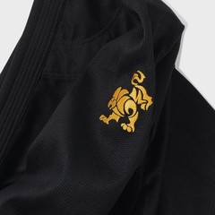 KINGZ x IBJJF Official Gi Black 450 GSM BJJ Gi | Competition Legal Kimono