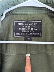 Moya Brand Co. BJJ Gi Uniform Set Type M-025 Green Unisex Size K2