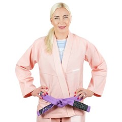 Ground Game Kimono Gi Women’s Bjj Jiu Jitsu Gamer Peach