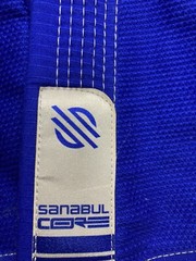 Sanabul Core Competition BJJ Gi for – Blue Silver – Size AO