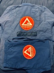 Gracie Barra Jiu Jitsu Gi Mens A3 Blue Atleta Kimono