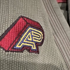Limited Run Rare Albino & Preto Mobile Suit Gundam BJJ Gi A2 Green Yellow Maroon