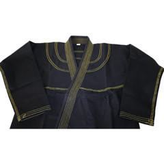Martial Sports Brazilian Jiu Jitsu Gi Uniform Black/Yellow, Free Belt, Free Ship