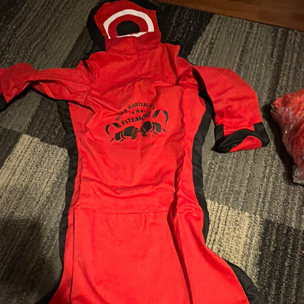MMV Fitemore MMA Mixed Martial Arts grappling dummie size m red/black/white
