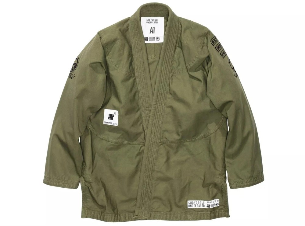 Shoyoroll Batch 31 UND BJJ Gi Olive Green Jiu Jitsu Kimono Uniform With Bag