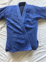 Brazilian Jiu Jitsu Gi – BBJ – OTM Fight Shop Light Weight Gi – A3 Blue