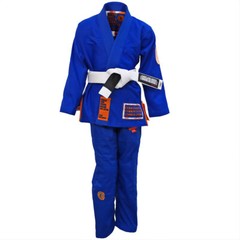 Chaos and Order Kid’s Base Label V2 BJJ Gi – Blue