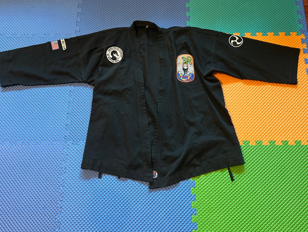 Pro Force Gi Karate Kimono BJJ South Texas Academy of Martial Arts Black Belt