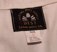 Taekwondo Martial Arts Supply Best Sang Moo Sa Complete Outfit Youth O NIP NEW