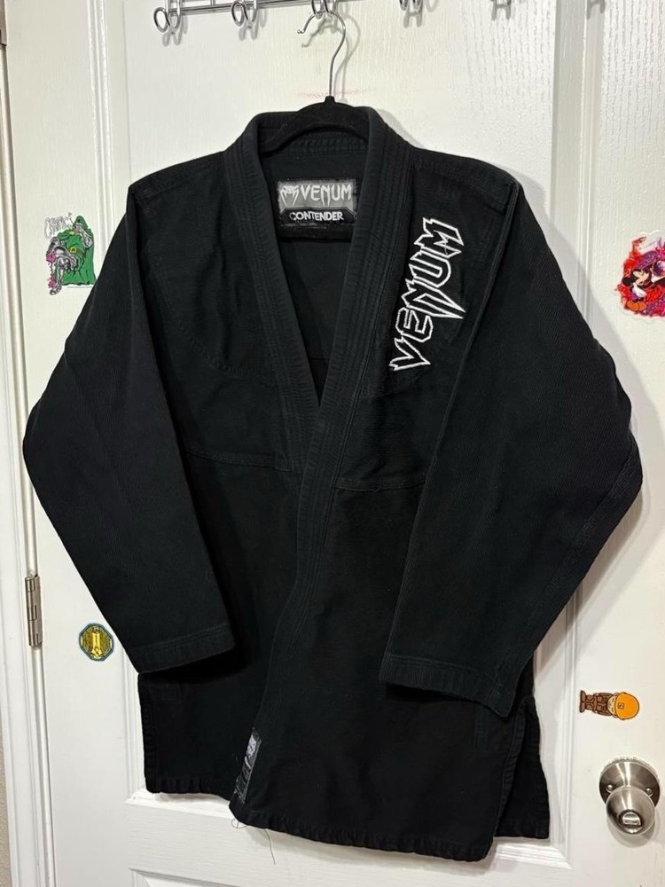 Venum Contender A4 Black BJJ