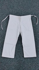 Judo Uniform (Top, Bottom, And Belt) 3-Piece Set, Cotton/Polyester, Size 4