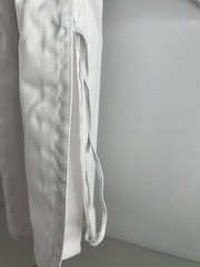 Taekwondo Karate Martial Arts Kid Youth Size 2 White Pants Shirt Set with Belt