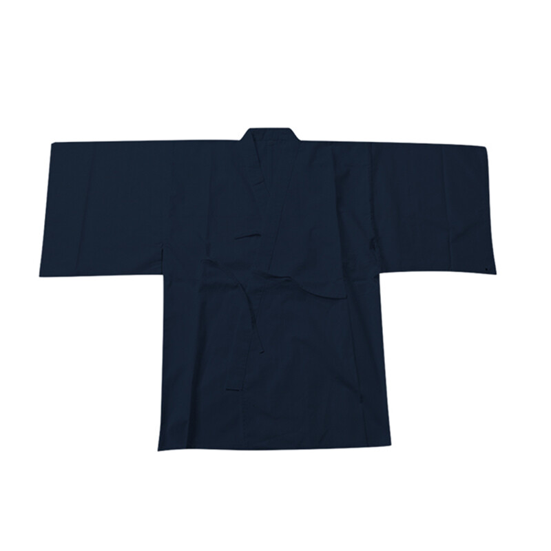 IAIDO broad SLEEVE Navy blue GI large sleeves Tetron jacket japanese kimono top