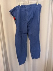 Vintage Koral Fight Co. BJJ Light Pants Blue Size A4