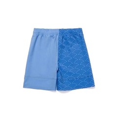 Albino and Preto Origami Blue LS Rash guard MMA Training Short set all size