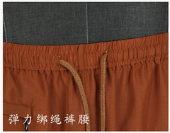 STOCK Buddhist Shaolin Monk Robe Full Set Linen Kung Fu Suit Uniforms Meditation