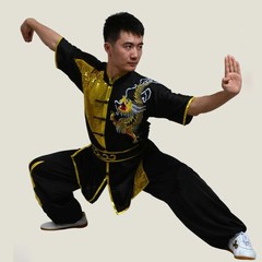 Martial Arts Suit Silk Kung Fu Tai Chi Uniform Wushu Wing Chun Shao Lin Clothes