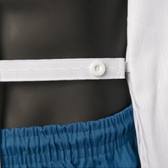 Women Mooto Official Black Collar Master Uniform Dobok Gi TKD WTF KTA Approved