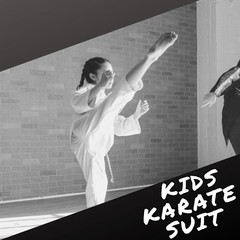 Lightweight Kids Karate Gi Uniform -Breathable Fabric for Boys & Girls Free Belt
