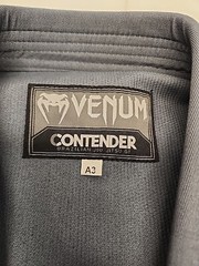 Venom Contender 2.0 Brazilian Jiu Jitsu Martial Arts GREY Uniform Size A3 Top
