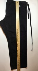 Black Extra Heavyweight Cotton Karate Martial Arts Gi size #A2 Jacket & Pant