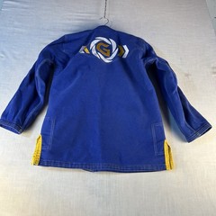 Jiu Jitsu Gi A0 Glory Blue/yellow Karate Kickboxing Kimono Martial Art Set