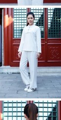 Cotton Kung Fu Tai Chi Clothing Breathable Martial Arts Clothes Taijiquan Wushu