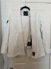 Kingz The One BJJ Jiu-Jitsu Gi Jacket and pants A1L Adult White