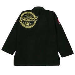 Shoyoroll Black BJJ Gi Jiu-Jitsu Cut Batch 71 Competitor Uniform Brazilian Suit