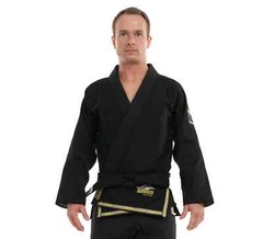 Fuji Suparaito Super Lightweight Mens Brazilian JiuJitsu BJJ Gi – Black/Green